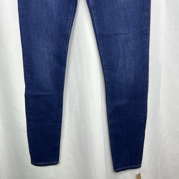 Reformation Harper High Rise Skinny Jeans Blue Orlando Size 23 NWT - Picture 3 of 12